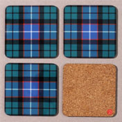 Coasters, Drinks Mats, Galbraith Tartan